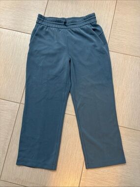 lululemon athletica Slate Blue High-Rise softstreme cropped sweatpants